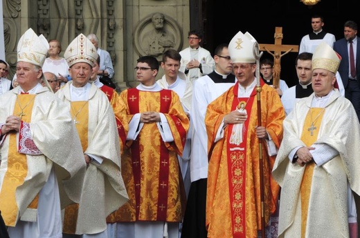 Pożegnanie Znaków Miłosierdzia w katedrze św. Mikołaja w Bielsku-Białej