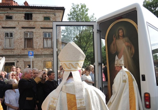 Pożegnanie Znaków Miłosierdzia w katedrze św. Mikołaja w Bielsku-Białej