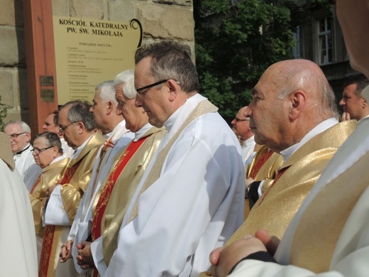 Pożegnanie Znaków Miłosierdzia w katedrze św. Mikołaja w Bielsku-Białej