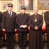 Abp Sławoj Leszek Głódź z przedstawicielami spółki PKP SKM w Trójmieście 