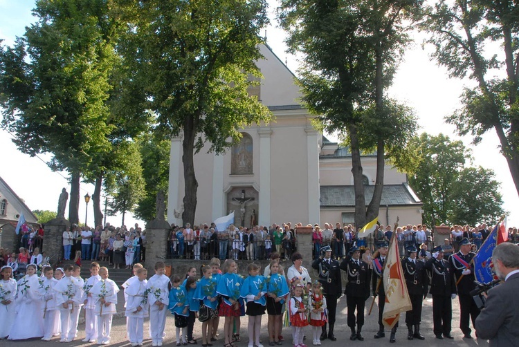 Nawiedzenie w par. św. Idziego w Zakliczynie