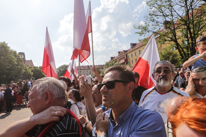 Prezydent Andrzej Duda w Tychach i Bieruniu