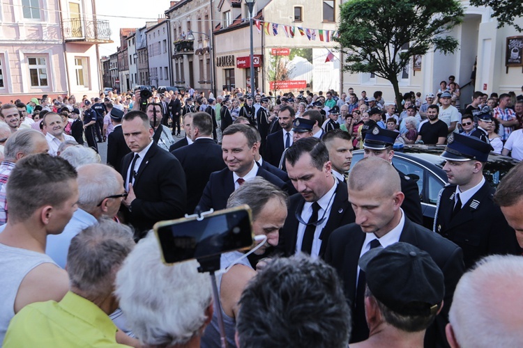 Prezydent Andrzej Duda w Tychach i Bieruniu