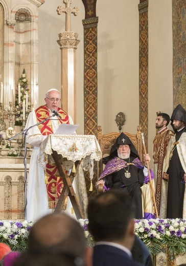 Papież Franciszek z wizytą w Armenii