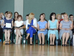 Nauczycielki szkół gminy Lipowe, które prowadziły w swoich placówkach kampanię "Nie jestem niewidzialny"