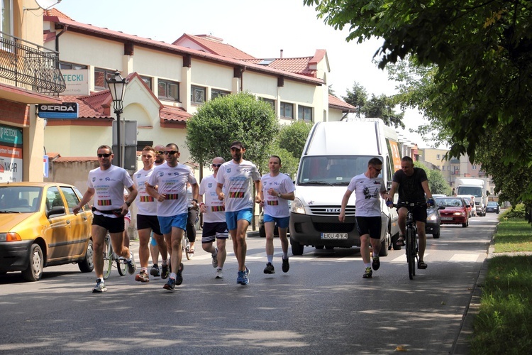 Start pielgrzymki biegowej na Jasną Górę