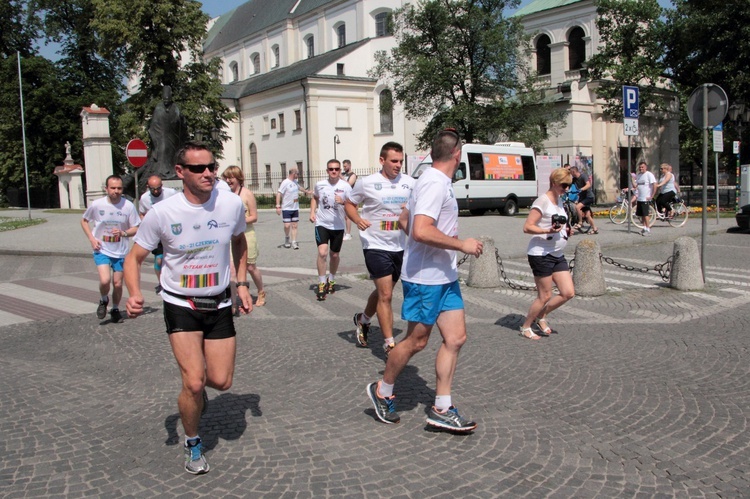 Start pielgrzymki biegowej na Jasną Górę