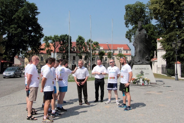 Start pielgrzymki biegowej na Jasną Górę