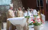 Abp Skworc błogosławi wizerunek Niepokalanej Jutrzenki Wolności w Katowicach