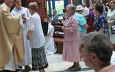 Abp Skworc błogosławi wizerunek Niepokalanej Jutrzenki Wolności w Katowicach