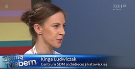 Kinga Ludwiczak z Centrum ŚDM w Katowicach