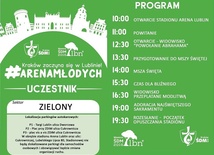 #ArenaMłodych - szczegółowy program