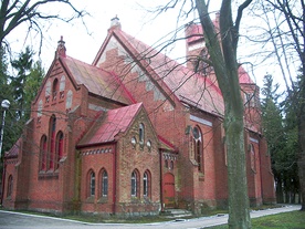 Jubileuszowy kościół w Korszach.