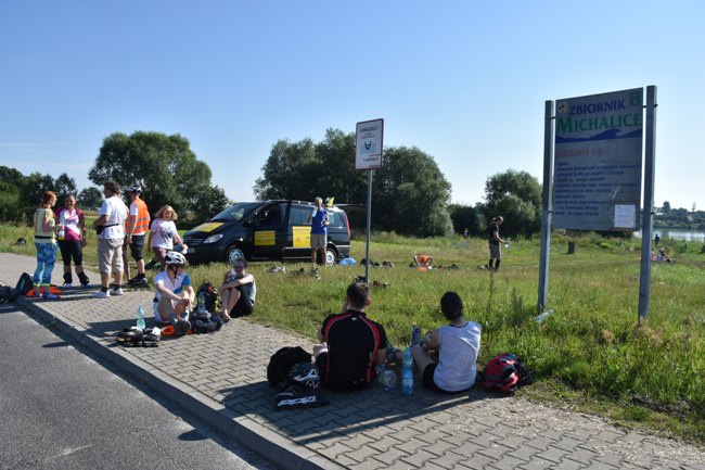 II dzień Rolkowej Pielgrzymki Wrocławskiej