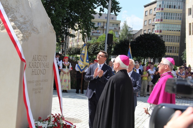 Odsłonięcie pomnika kard. A. Hlonda w Katowicach (cz. I)