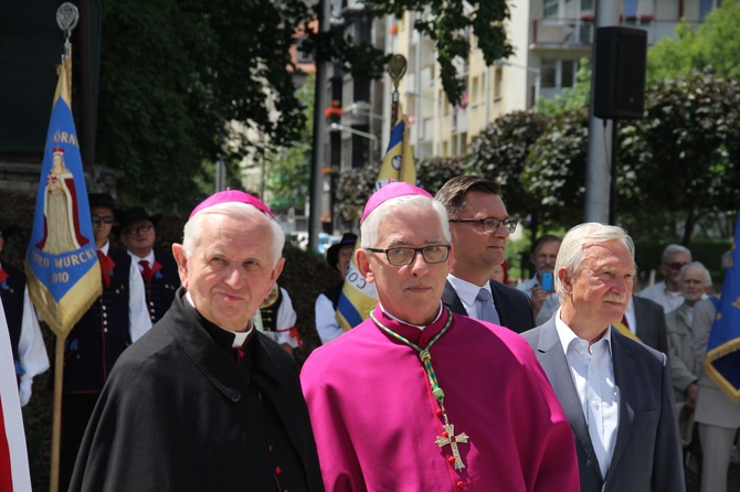 Odsłonięcie pomnika kard. A. Hlonda w Katowicach (cz. I)