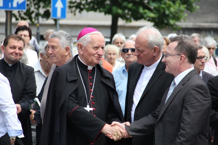 Odsłonięcie pomnika kard. A. Hlonda w Katowicach (cz. I)