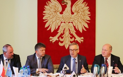 Konferencja odbyła się w Urzędzie Miejskim w Skoczowie