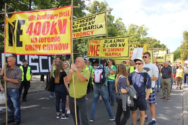 Protest sadowników