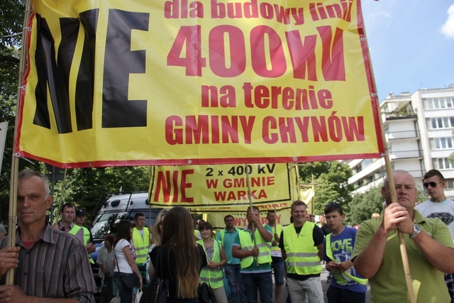 Protest sadowników