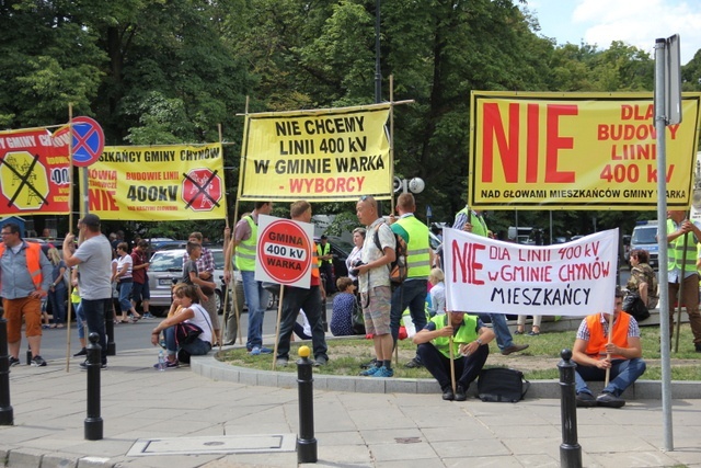 Protest sadowników