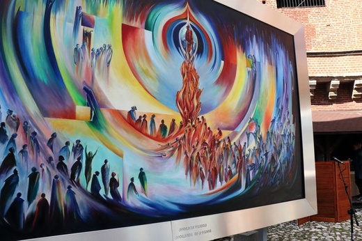 Wystawa obrazów Czesława Dźwigaja