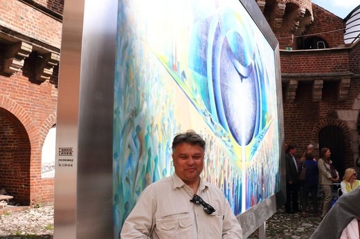 Wystawa obrazów Czesława Dźwigaja