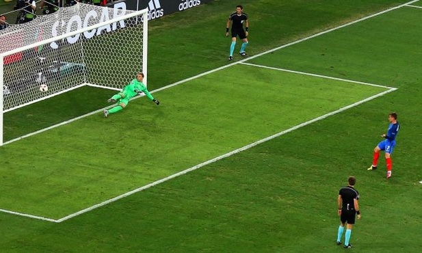 Griezmann bezlitosny dla Niemców