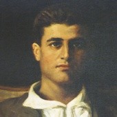 Portret bł. Frassatiego w Turynie - miejscu spoczynku jego doczesnych szczątków