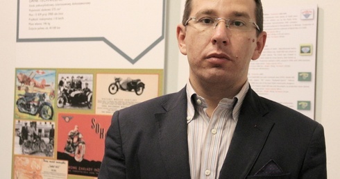 Piotr Mady, dyrektor Muzeum Techniki i Przemysłu NOT