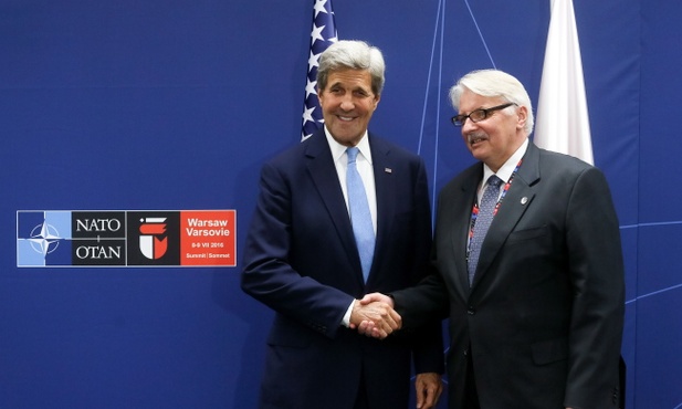 Szef MSZ spotkał się z sekretarzem stanu USA