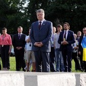 Prezydent Ukrainy oddał hołd ofiarom zbrodni wołyńskiej