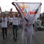 Flash mob przed ŚDM w Przasnyszu