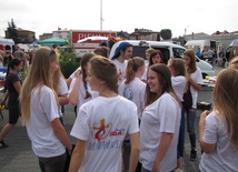 Flash mob przed ŚDM w Przasnyszu