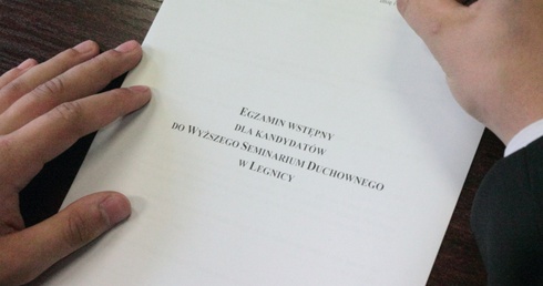 Egzaminy do seminarium