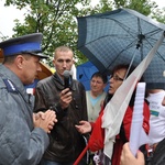 Protest przy Elektrowni Opole