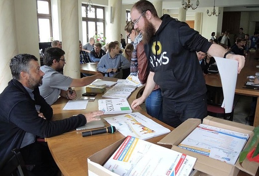 Koordynatorzy parafialni odebrali pakiety dla swoich gości