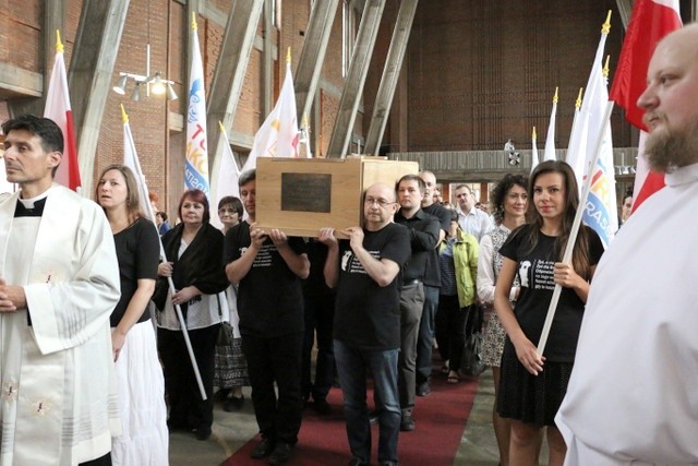 Relikwie bł. Frassatiego na Służewie