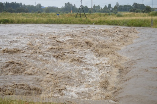 Groźna woda w górach