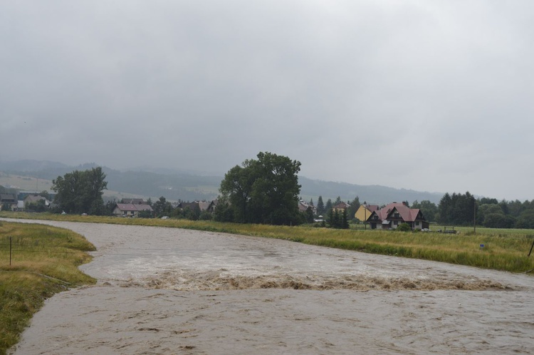 Groźna woda w górach