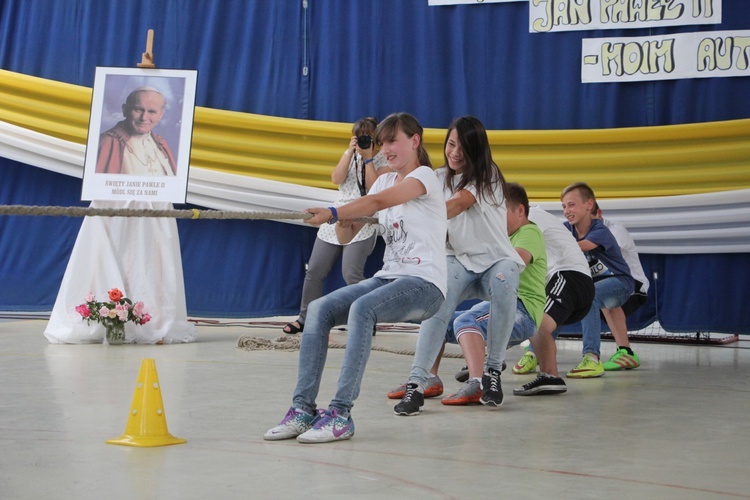 Podsumowanie projektu edukacyjnego o św. Janie Pawle II