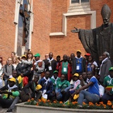 Kongijczycy w katedrze