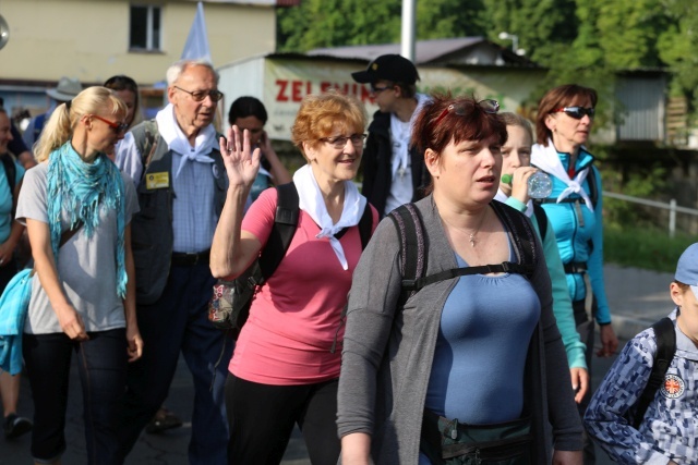 Pielgrzymi z Zaolzia w drodze na Jasną Górę - 2016