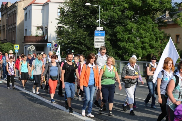 Pielgrzymi z Zaolzia w drodze na Jasną Górę - 2016