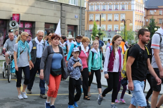 Pielgrzymi z Zaolzia w drodze na Jasną Górę - 2016