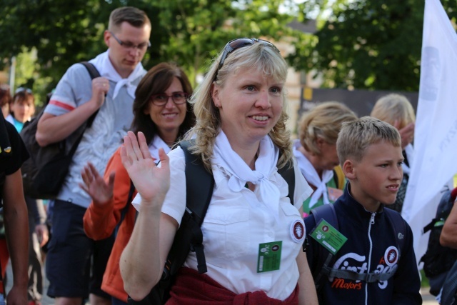 Pielgrzymi z Zaolzia w drodze na Jasną Górę - 2016