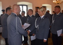 Wręczenie policyjnych awansów 