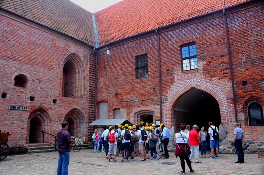 Pielgrzymi ŚDM w Ostródzie