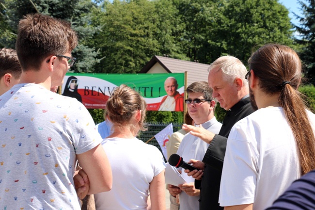 Centrum ŚDM w Zwoleniu wita pielgrzymów