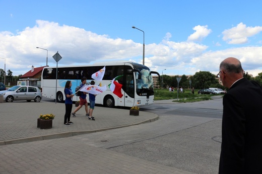 Centra ŚDM w Radomiu witają pielgrzymów